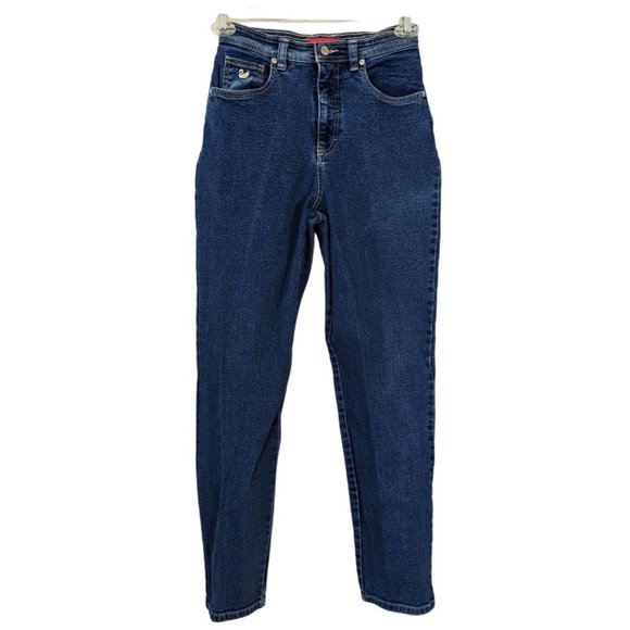Vintage Gloria Vanderbilt high rise‎ stretch womens blue Jeans size 8 medium - Picture 1 of 8
